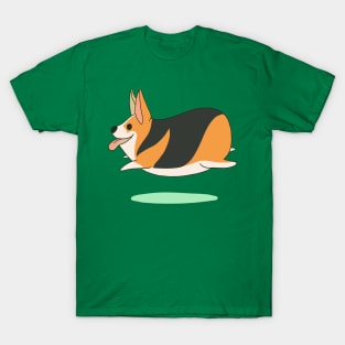 Jumping Corgi T-Shirt